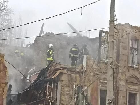 Destrucción en la ciudad portuaria de Odesa, en el sur del país. 