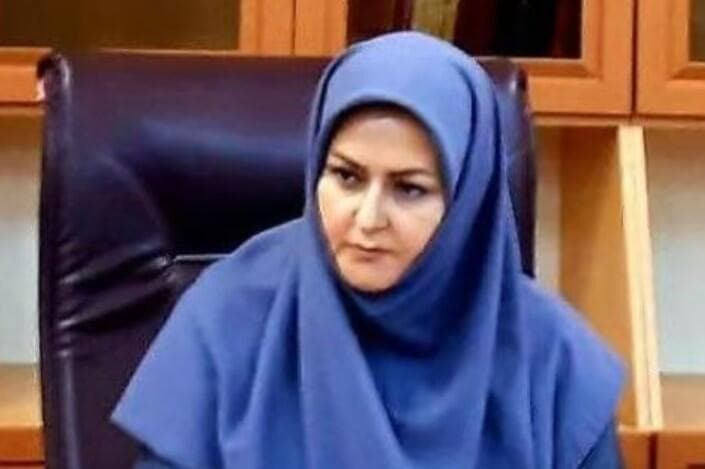Lamandana Zangana Soroush, ex directora ejecutiva de la Casa de Inversiones de la provincia de Sistán y Baluchistán, que también estuvo involucrada en el caso.