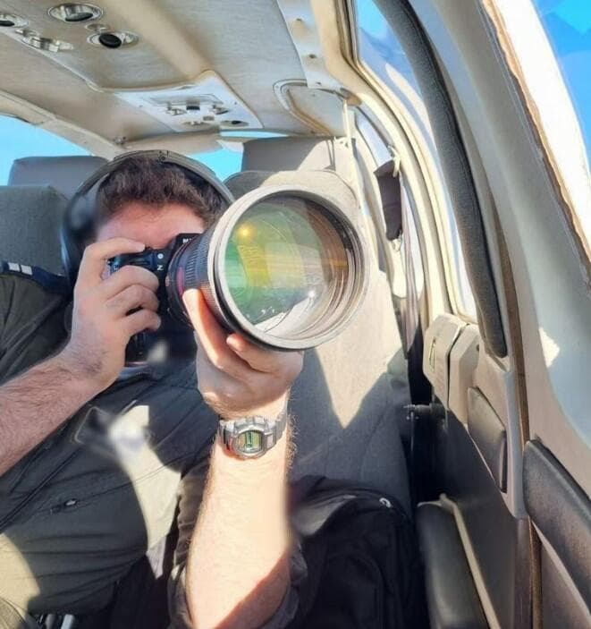 Fotógrafos de las FDI capturaron momentos desde el cielo durante toda la guerra en Gaza. (Portavoz de las FDI) Fotógrafos de las FDI capturan momentos desde el cielo durante toda la guerra en Gaza.
