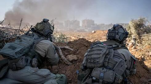 Las FDI operando en la Franja de Gaza.