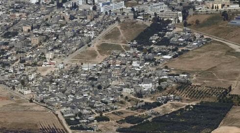 Barrios cercanos a la frontera con Israel en Gaza antes de la operación de las FDI tras el "Sábado Negro". (Portavoz de las FDI) Barrios cercanos a la frontera con Israel en Gaza antes de la operación de las FDI tras el "Sábado Negro".