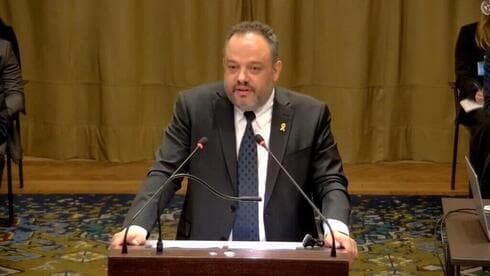 El representante israelí Tal Becker. 
