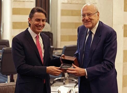 Najib Mikati sostuvo que el Monte Dov debería devolverse al Líbano. 
