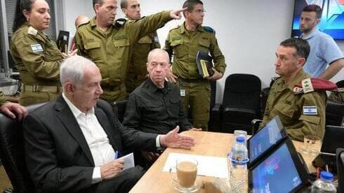 Netanyahu y Gallant organizan el contraataque el 8 de octubre. 