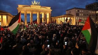 Manifestación pro Palestina