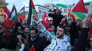 Manifestación pro Palestina