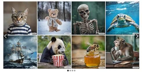 Lumiere  permite crear vídeos de cinco segundos basándose en indicaciones que luego animan las imágenes existentes. 