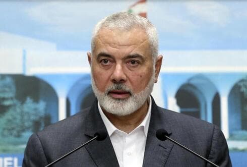 Ismail Haniyeh, jefe del buró político de Hamás. 