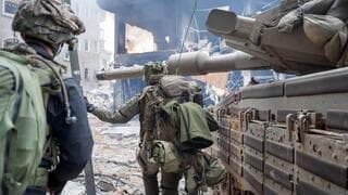 Combatientes de las FDI en la Franja de Gaza. La guerra intensificó la oposición a la exención. 