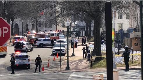Las fuerzas de seguridad que fueron convocadas al lugar de los hechos en la capital estadounidense. (Ynet) Las fuerzas de seguridad que fueron convocadas al lugar de los hechos en la capital estadounidense.