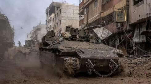 Fuerzas de las FDI en Gaza.