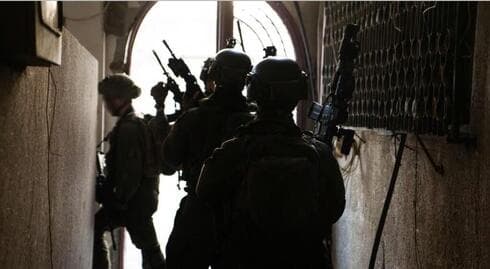 Fuerzas israelíes en Khan Younis.