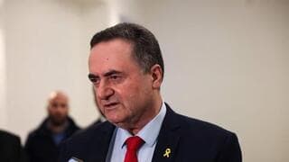 Yisrael Kat, ministro de Relaciones Exteriores de Israel. 