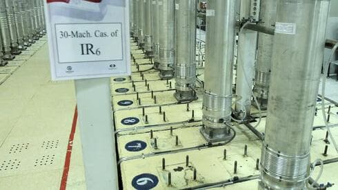 Planta de enriquecimiento de uranio en Natanz, Irán. 