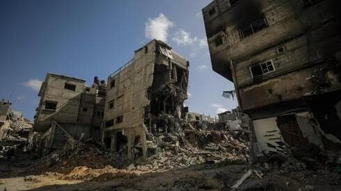 Khan Yunis. Cada casa fue construida con acceso a túneles. 