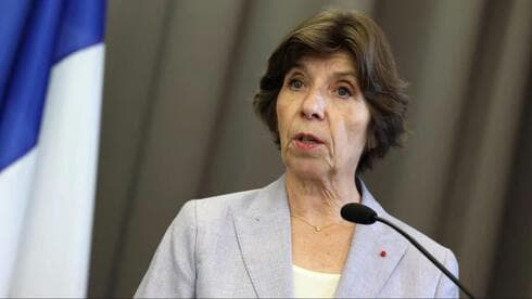 Catherine Colonna, la enviada de la ONU que aterrizó en Israel. 