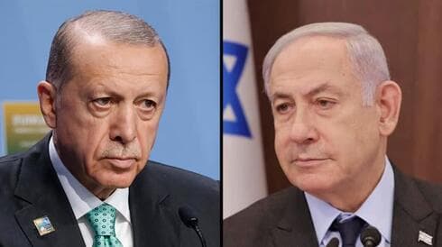 Recep Tayyip Erdogan, Benjamin Netanyahu. 