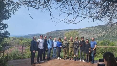 Los disidentes iraníes visitaron lugares emblemáticos de Israel. 