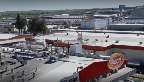 Planta de Osem Nestlé en Sderot, que emplea a 500 personas. 