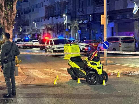 La moto en la que se desplazaba Tuchi. 