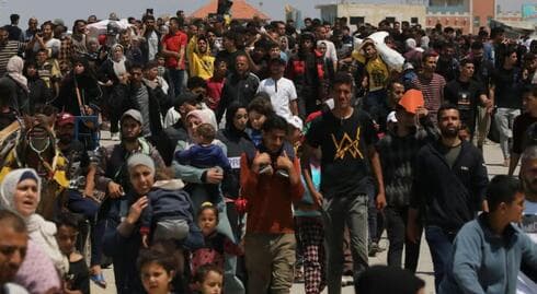 Los palestinos regresan al norte de Gaza.