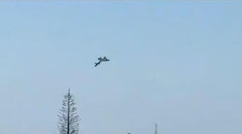 Uno de los drones que impactaron contra la comunidad del norte de Israel.