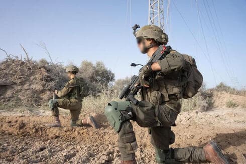 Soldados de la 162ª División operando en Gaza. 