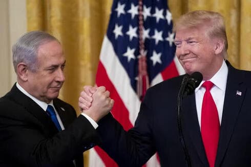 Netanyahu y Trump. Viejas épocas. 