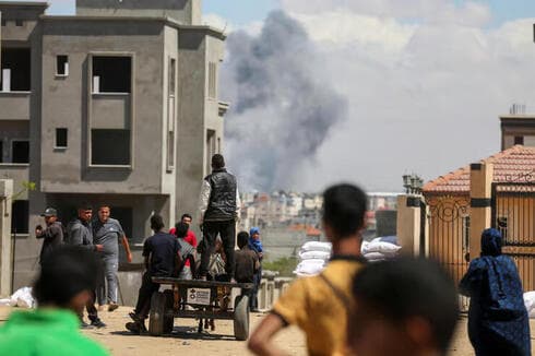 Explosiones en Rafah. 