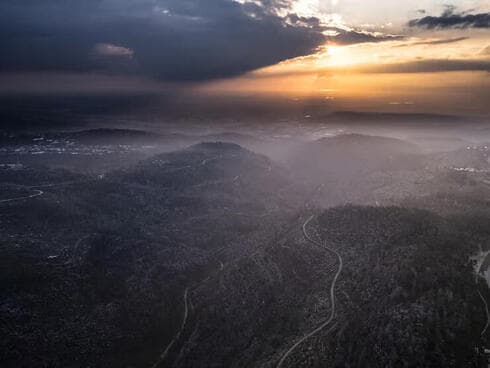 Fotos aéreas de Israel. 