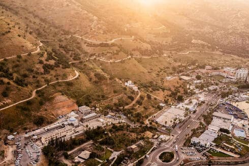 Fotos aéreas de Israel. 