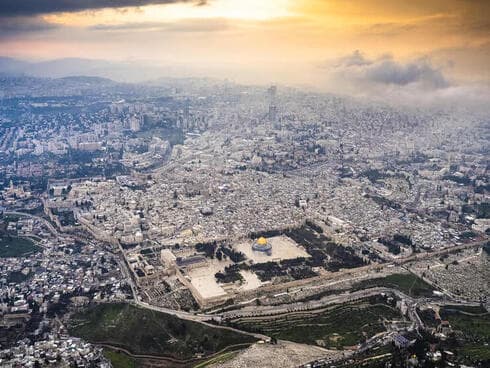 Fotos aéreas de Israel. 