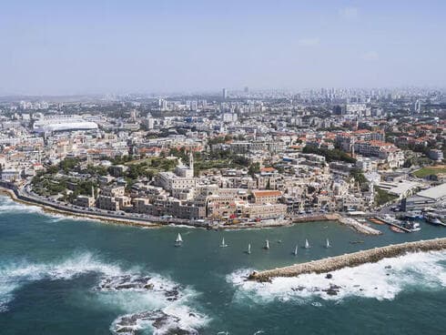 Fotos aéreas de Israel. 