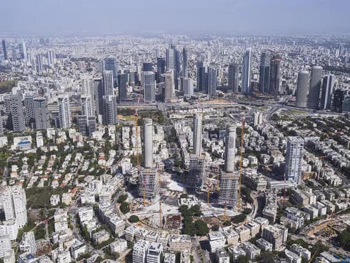 Fotos aéreas de Israel. 