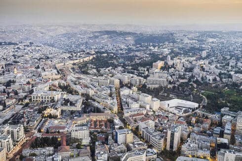 Fotos aéreas de Israel. 