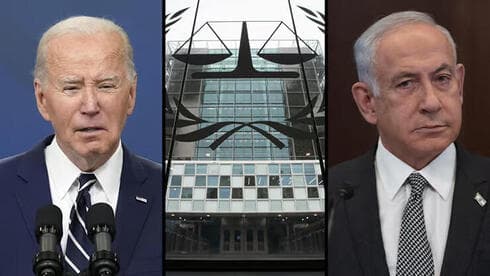 El presidente Biden, la CPI de La Haya y el primer ministro Netanyahu. 