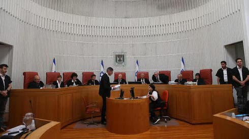 La audiencia en el Tribunal Superior de Justicia este domingo. 