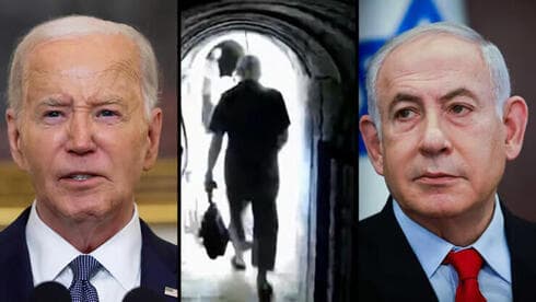 Yahya Sinwar, en el medio de la mala relación entre Joe Biden y Benjamín Netanyahu. 