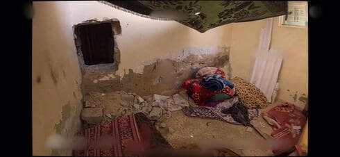 Pasajes entre muros encontrados en casas de Rafah. 