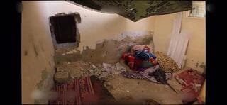 Pasajes entre muros encontrados en casas de Rafah. 