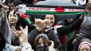 Manifestaciones pro-palestinas en París. "La universidad ha perdido el rumbo". 