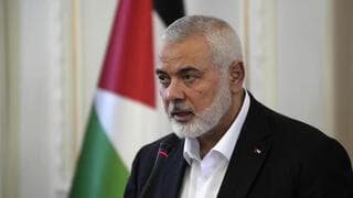 El líder de la oficina política de Hamás, Ismail Haniyeh. 