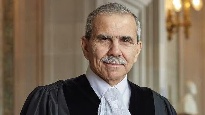 Nawaf Salam, presidente de la CIJ. 