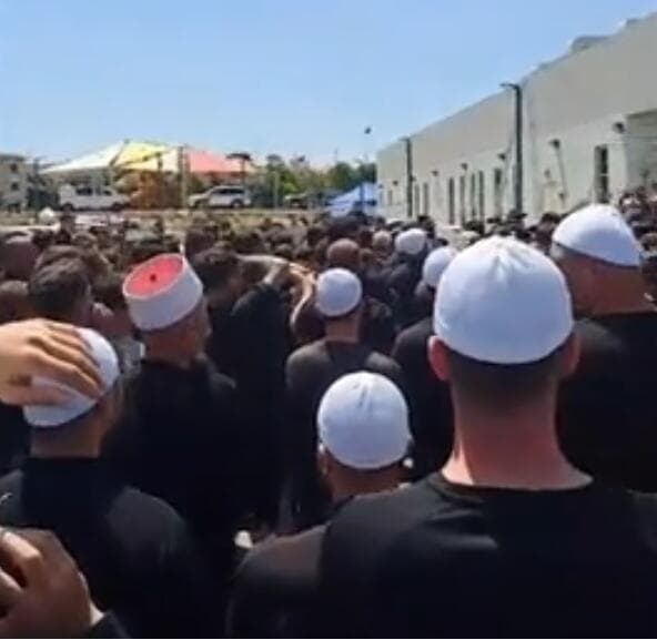 La comunidad de Majdal Shams expresa su desacuerdo con la visita de Netanyahu. (Hassan Shaalan, Ynet) La comunidad de Majdal Shams expresa su desacuerdo con la visita de Netanyahu.