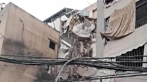 Ataque de Israel en Dahiya, Beirut. 