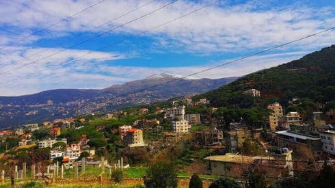 Zona del Monte Líbano, a la que Beirut está siendo desarraigada. 