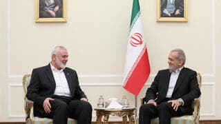 Haniyeh se reunió con el presidente Pezeshkian antes de su asesinato. 