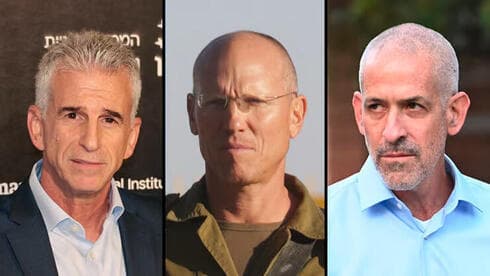 Dadi Barnea, Nitzan Alon y Ronen Bar, asistentes a la cumbre. (Yariv Katz, Alex Kolomoisky, Yair Sagi) Dadi Barnea, Nitzan Alon y Ronen Bar, asistentes a la cumbre.