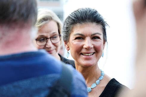 Wagenknecht en un acto de campaña. 