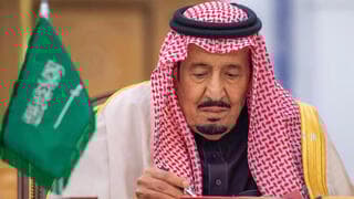 El rey de Salman de Arabia Saudita.